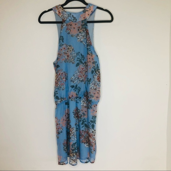 Line + Dot Floral Print Dress - Picture 2 of 5